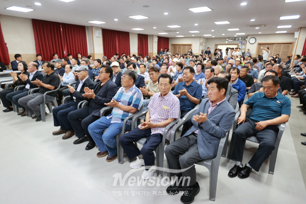 김홍열 청양군수 읍·면 초도순방 / 청양읍(사진 / 뉴스타운)
