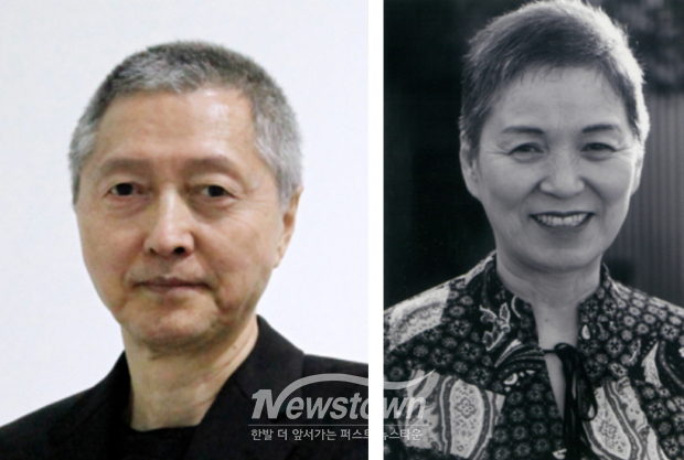 최열 국립20세기(근대)미술관설립전국회의 대표(좌) 노준의 평창동토탈미술관 관장(우) (사진 / 인천시 제공)